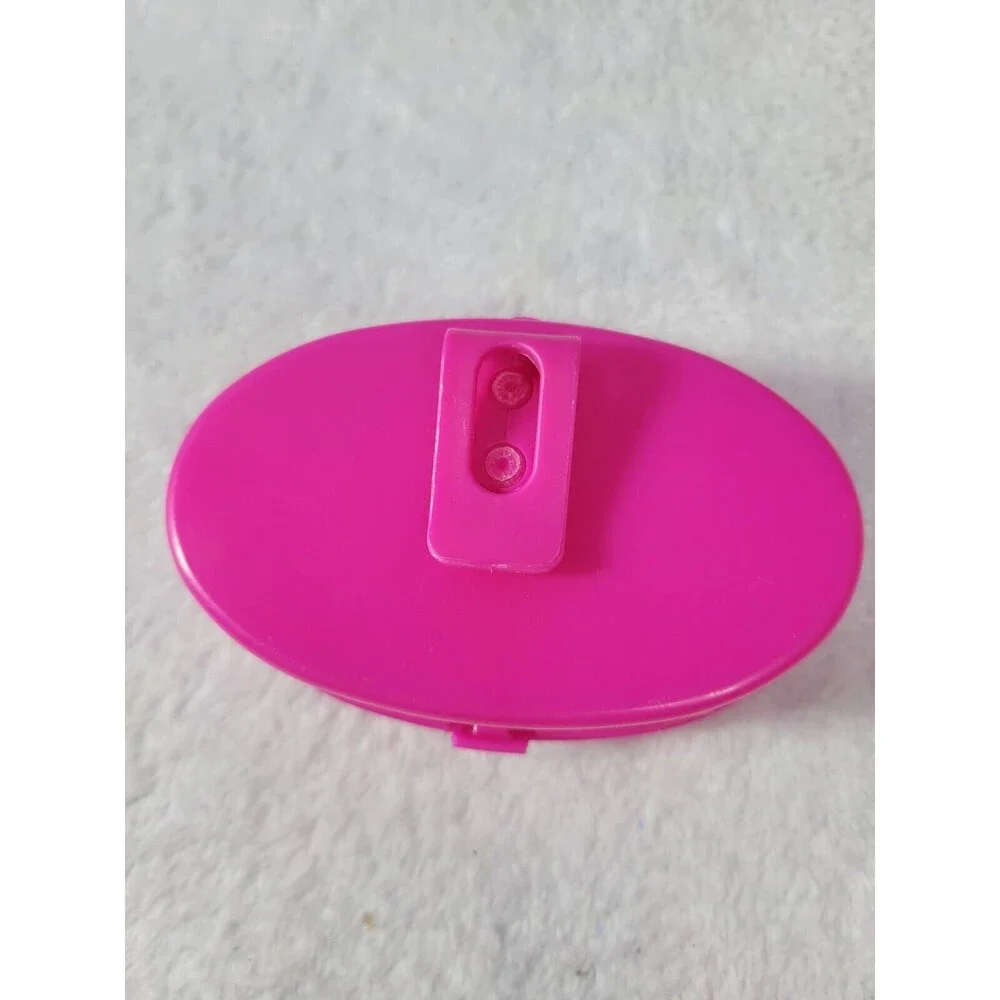 Shakespeare Mattel Barbie Mini Tackle Box Fishing Pink with Clip-on Back 2013